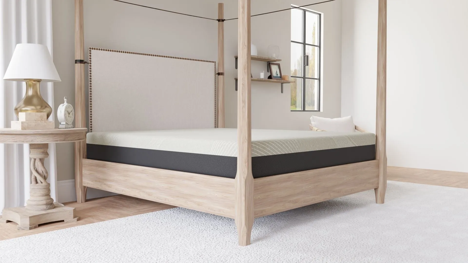 10" Comfort Series Medium Gel Memory Foam Tight Top Mattress by Couch.com