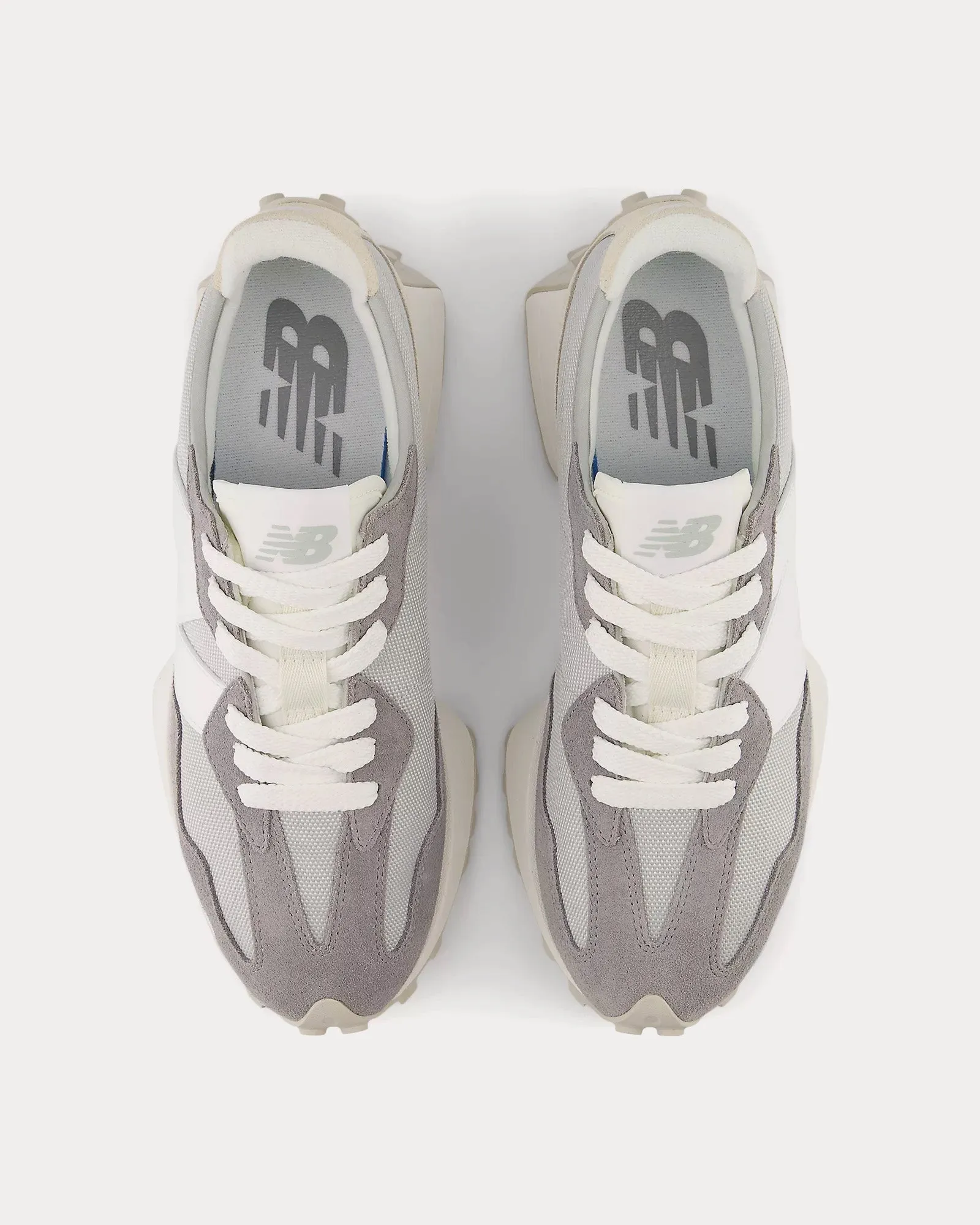 327 Brighton Grey / Slate Grey Low Top Sneakers