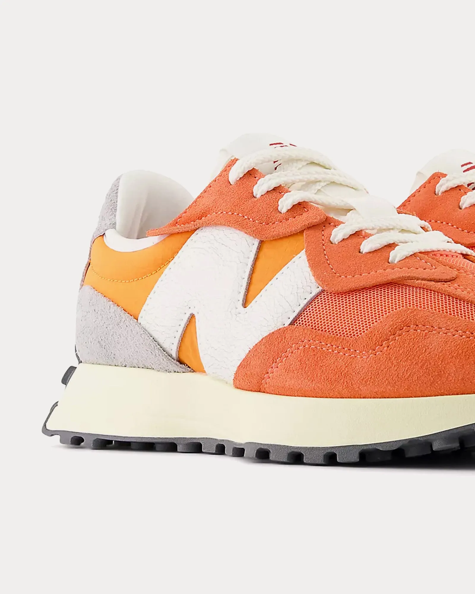 327 Gulf Red / Sun Glow Low Top Sneakers
