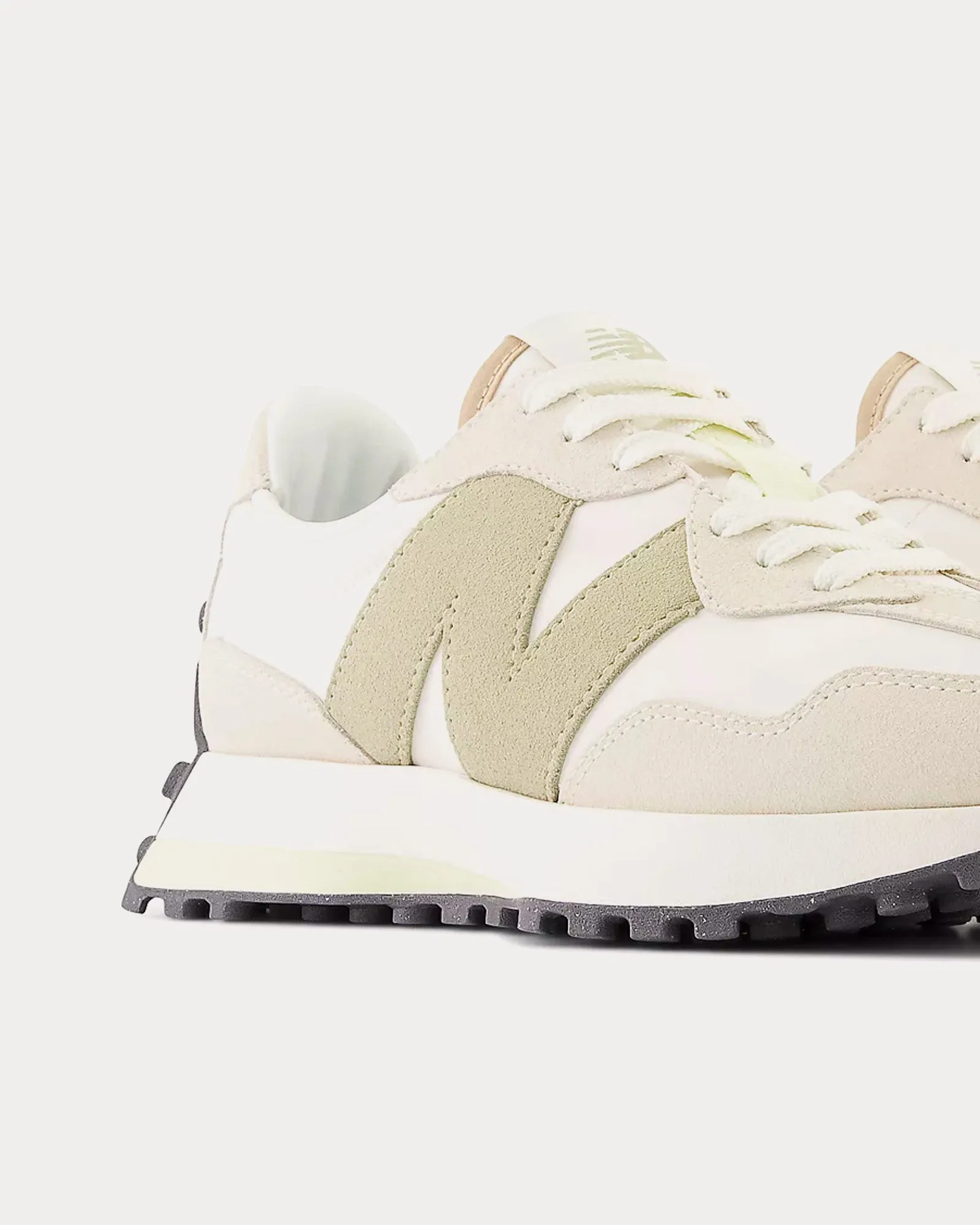 327 Turtledove / Fatigue Green Low Top Sneakers