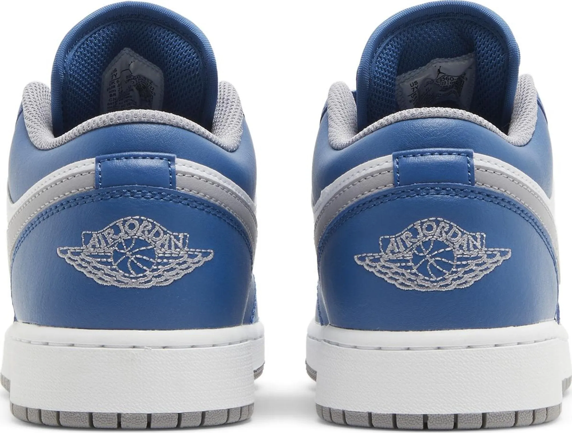 Air Jordan 1 Low GS 'True Blue Cement'