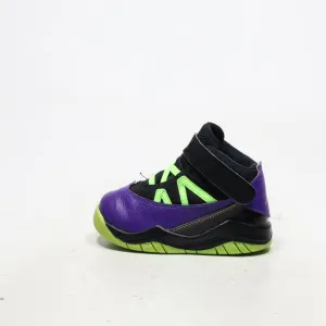 Air Jordan Prime Flight Sport Shoes Fabric Purple Color For Kids