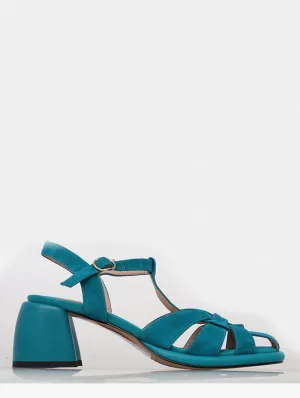 Alfie & Evie - Yael Sandal - Turqouise Suede