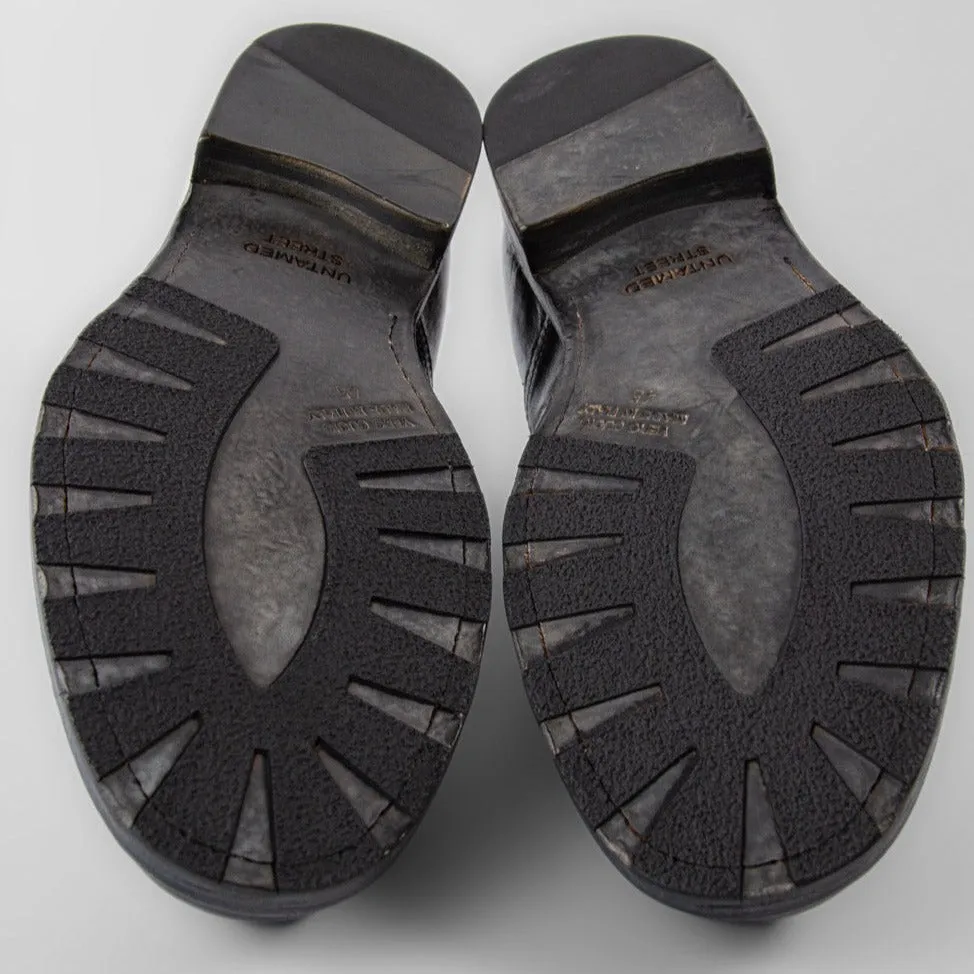 ASTON imperial-black chukka boots.