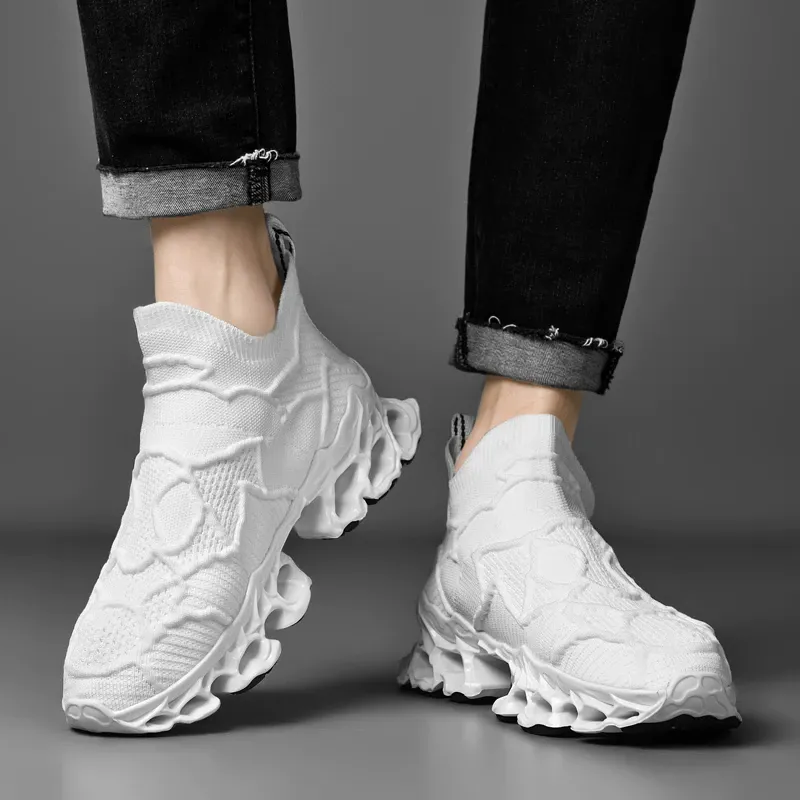 Aule Venom Rib-knit Men Shoes