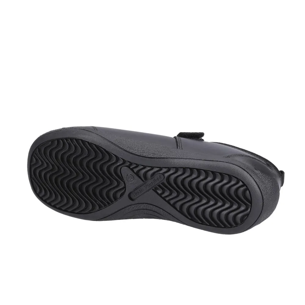 Black Clara Senior School Shoes
