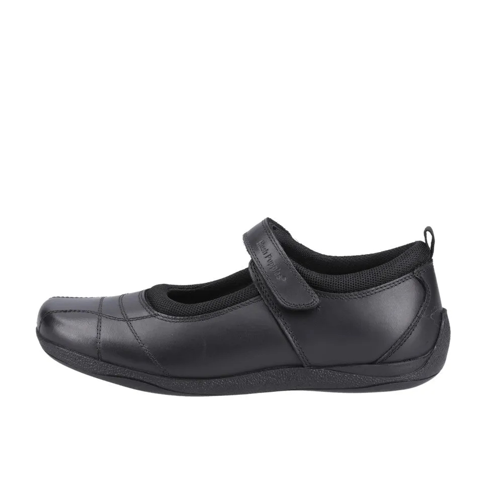 Black Clara Senior School Shoes