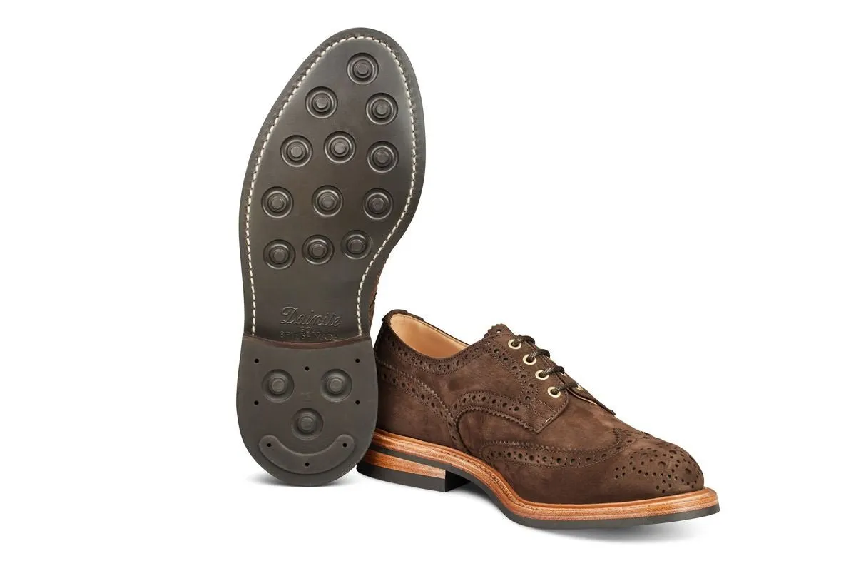 Bourton Country Shoe - Brown Hydro Nubuck