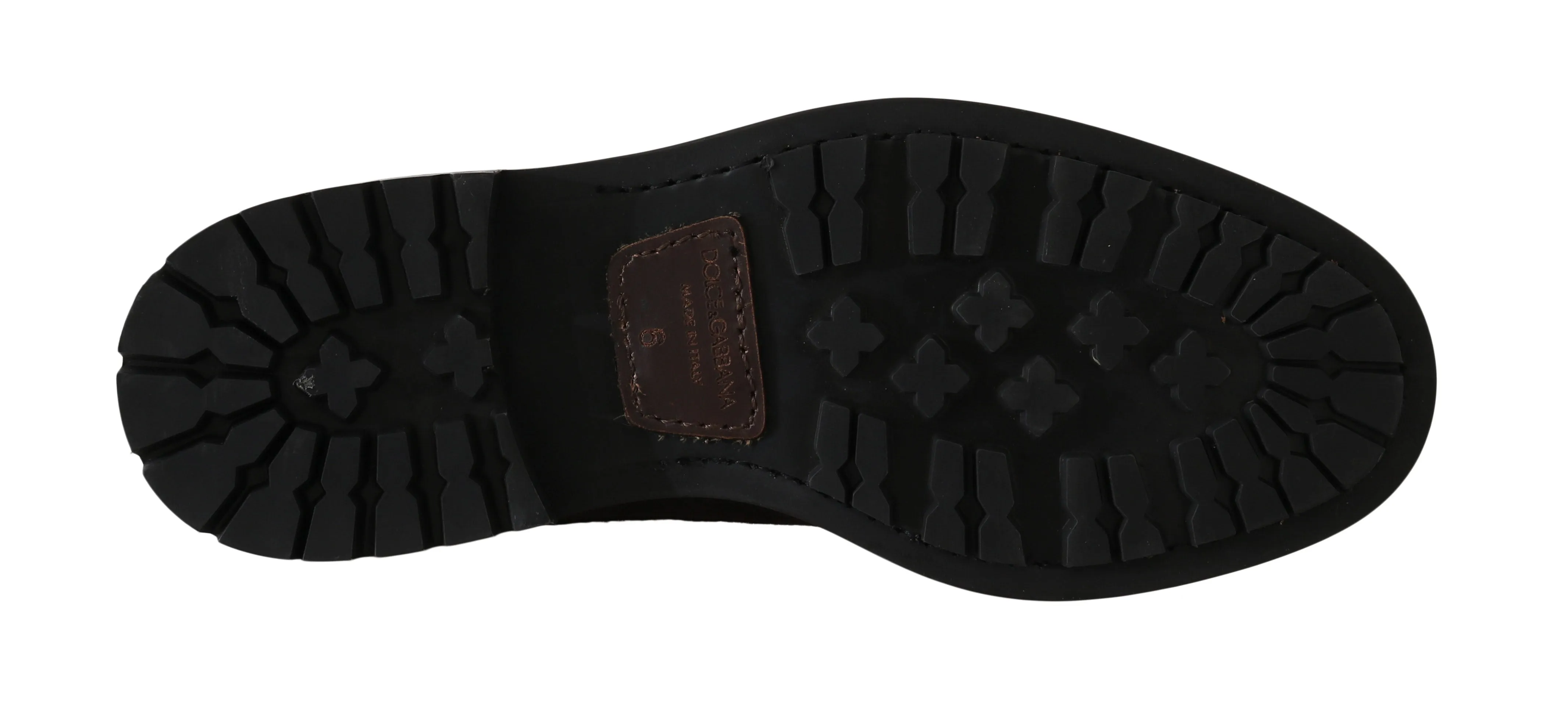 Brown Leather Derby Monkstrap Mens Shoes