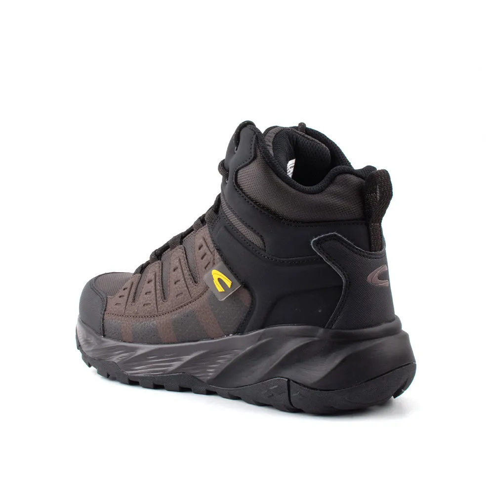 camel active High Cut Microfiber Boots Men Coffee GRIFFORD 882354-WA1SSV-33
