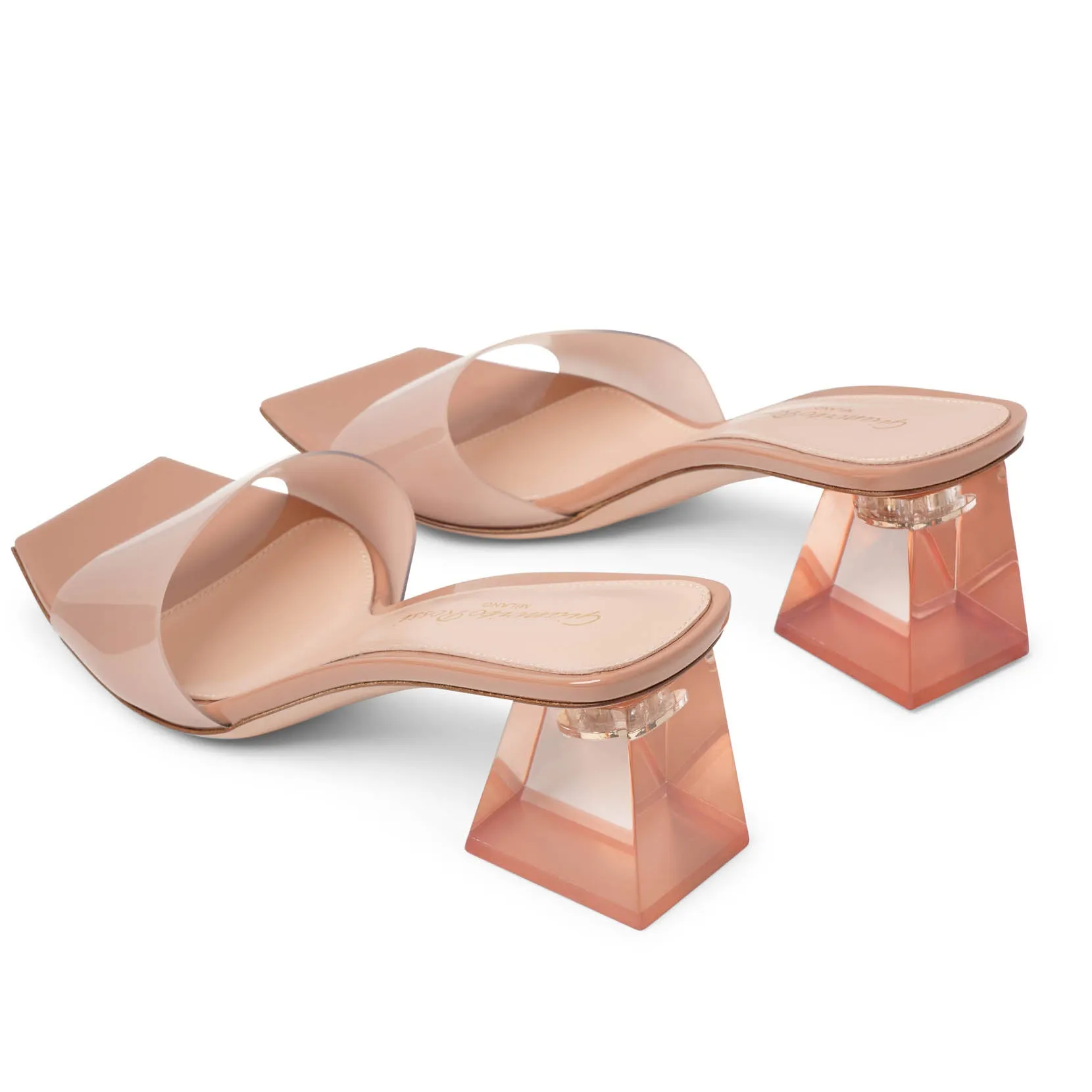 Cosmic 55 plexi nude mules
