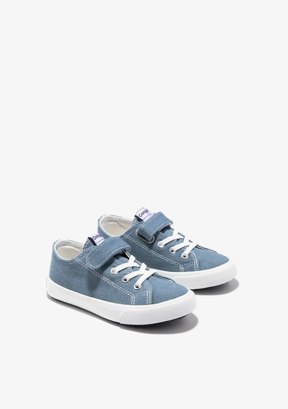 Denim Elastic Laces Sneakers