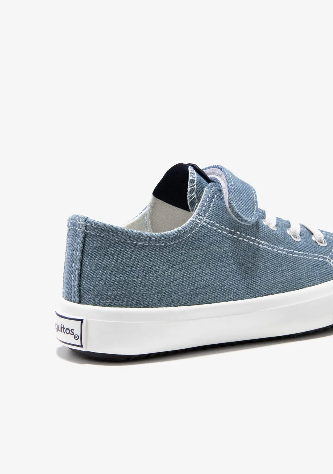 Denim Elastic Laces Sneakers