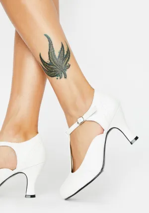 Flapper Block Heels