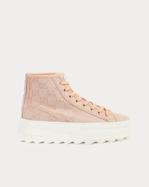GG Original Canvas Pink High Top Sneakers