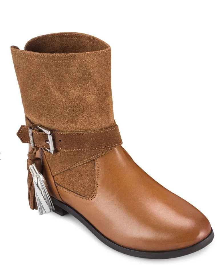 Gioseppo Vermont Tan Leather Boots