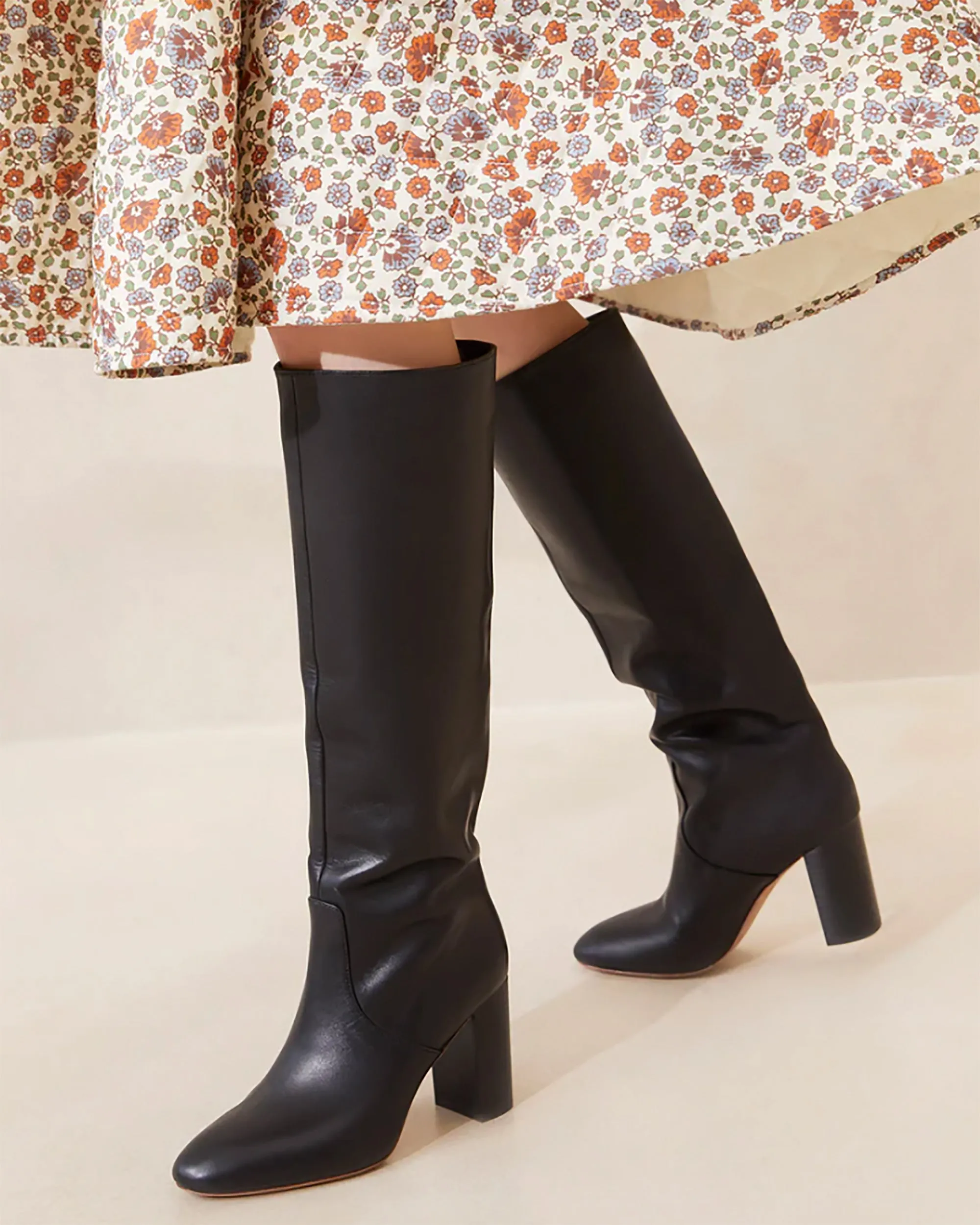 Goldy Black Tall Boot - 20% OFF EDITOR'S PICKS
