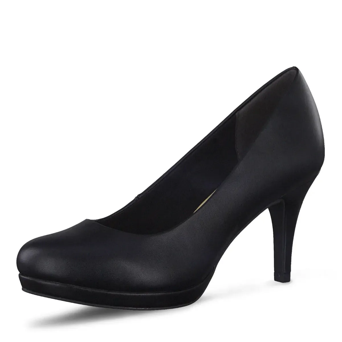 Hot Alert Black Matte Pumps