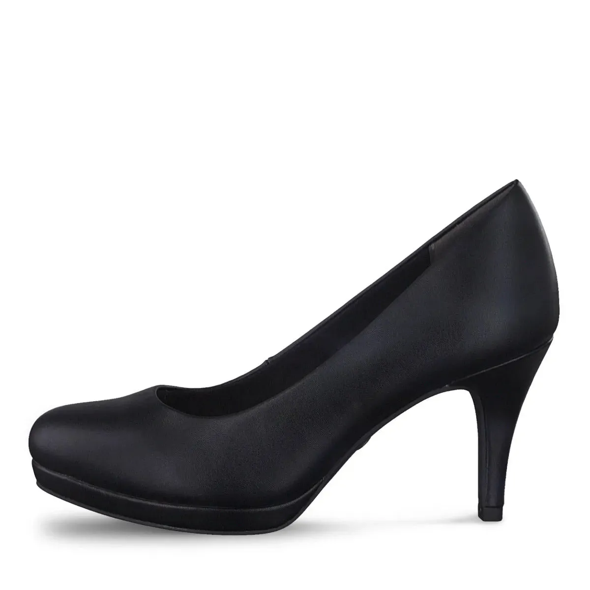 Hot Alert Black Matte Pumps