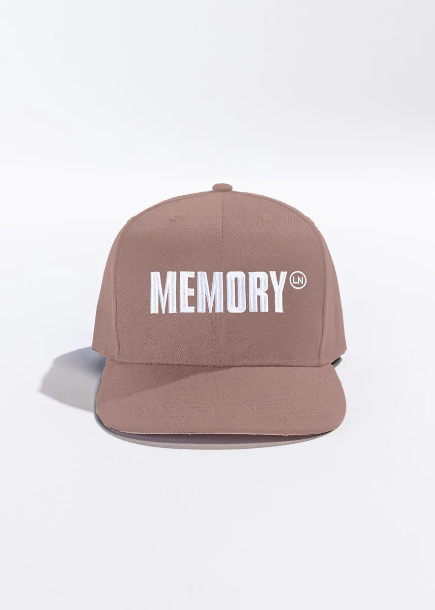 Memory Lane Core Logo Snapback (Dusty Pink)