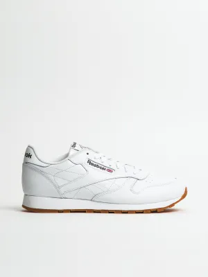 MENS REEBOK CLASSIC LEATHER SNEAKERS - CLEARANCE
