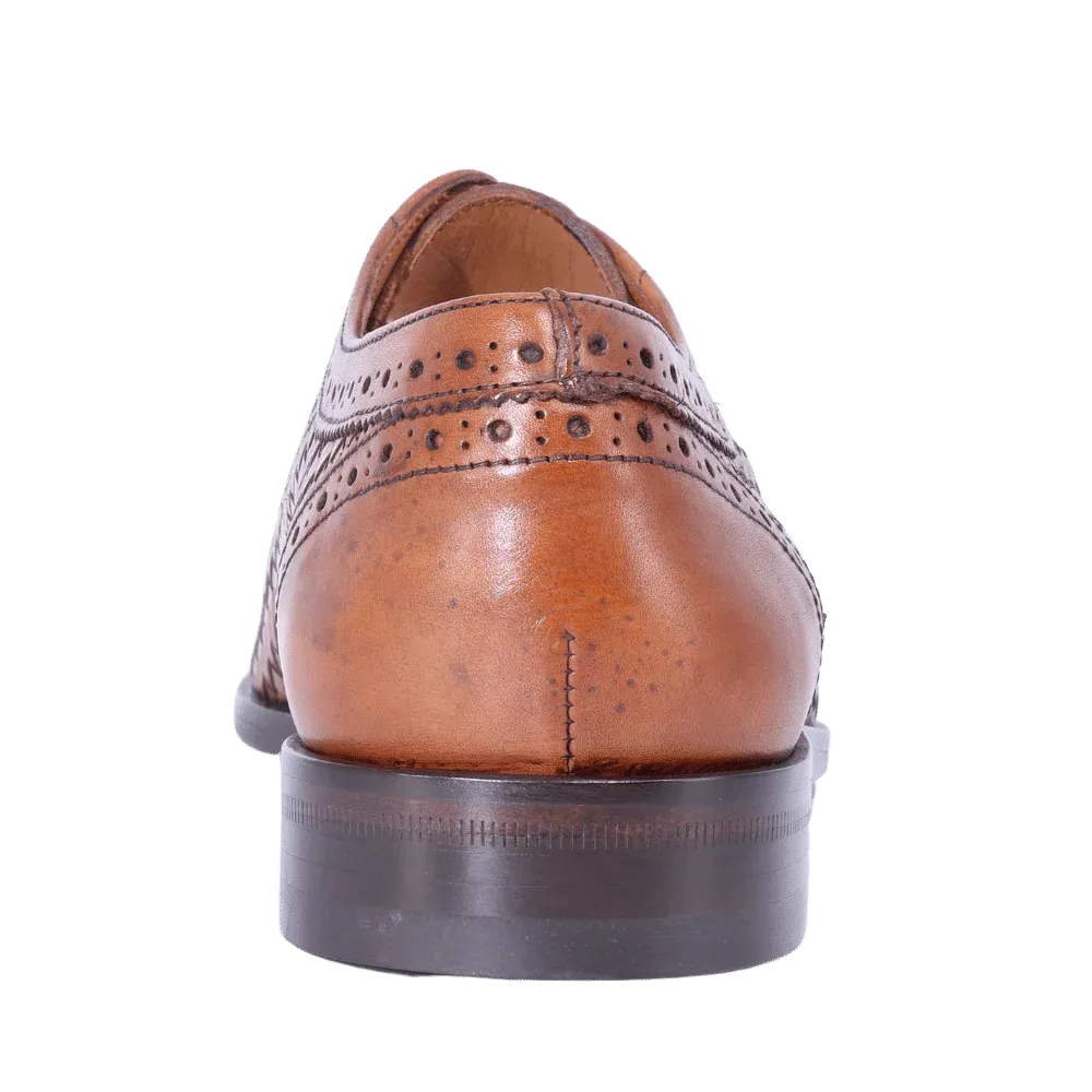 Mercanti Fiorentini Derby Brogue in Tan