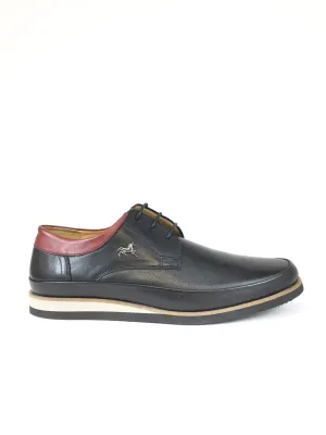 Moc Toe Derby Black