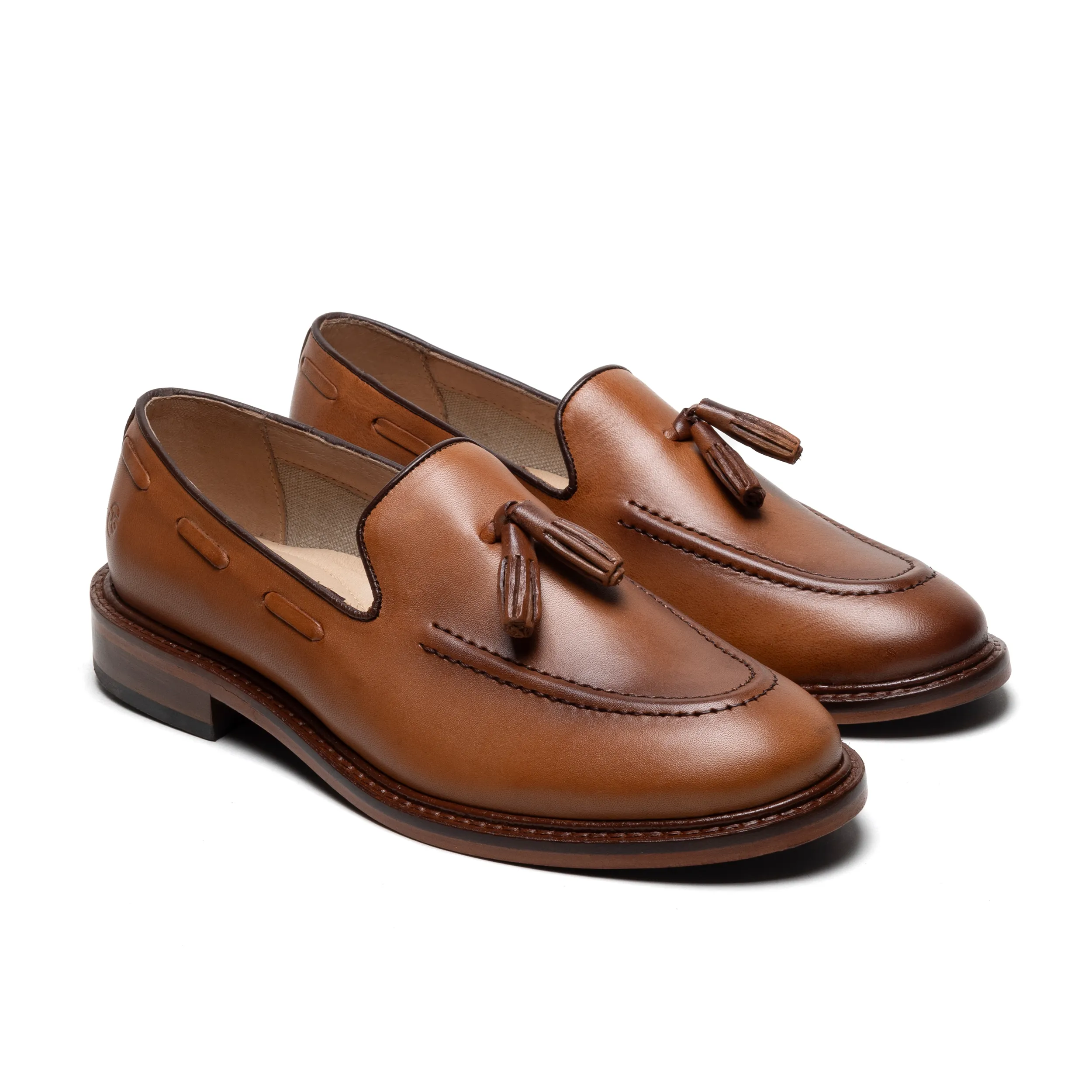 MOD. 3025 | Tassel Loafer Floreta Miel | Dama