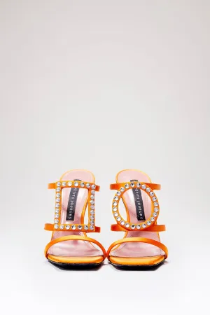 Orange Hoya Heels
