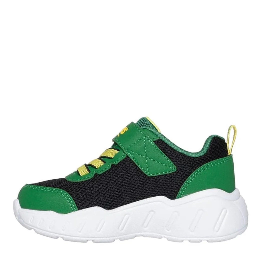 Skechers Kids Toddlers John Deere Trainers Play Scene Barn Squad Green