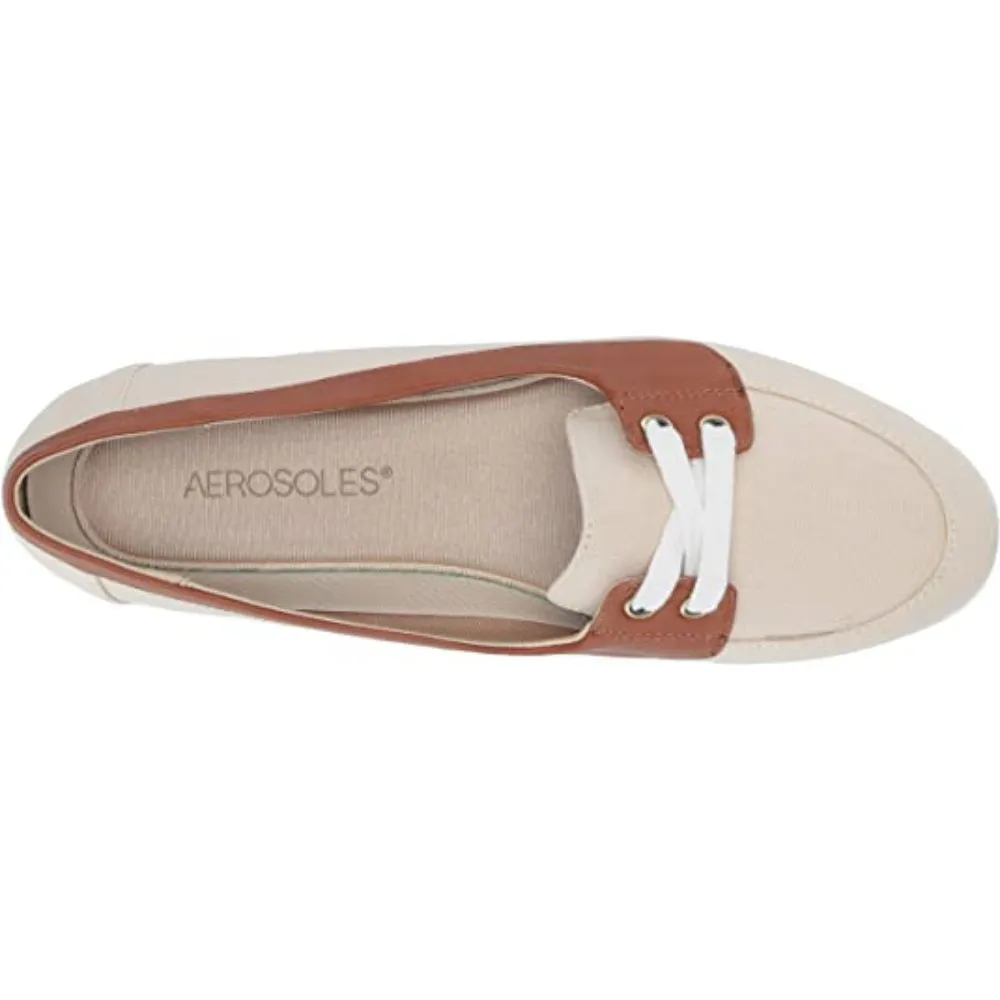 Smart Start Natural Combo Fabric Aerosoles Loafers