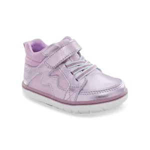 Stride Rite Ames | Pink Shimmer Kids High Tops