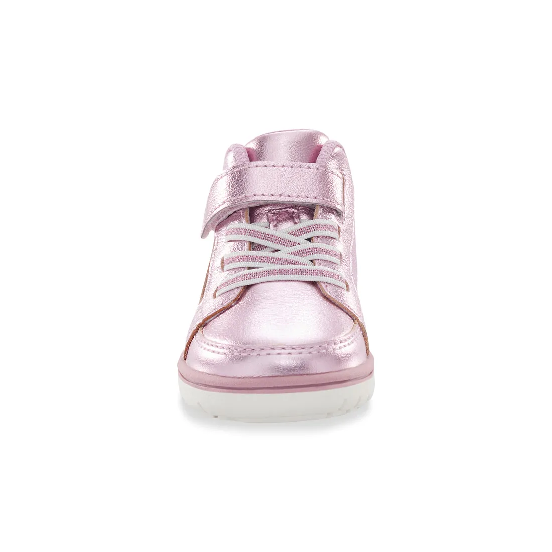 Stride Rite Ames | Pink Shimmer Kids High Tops