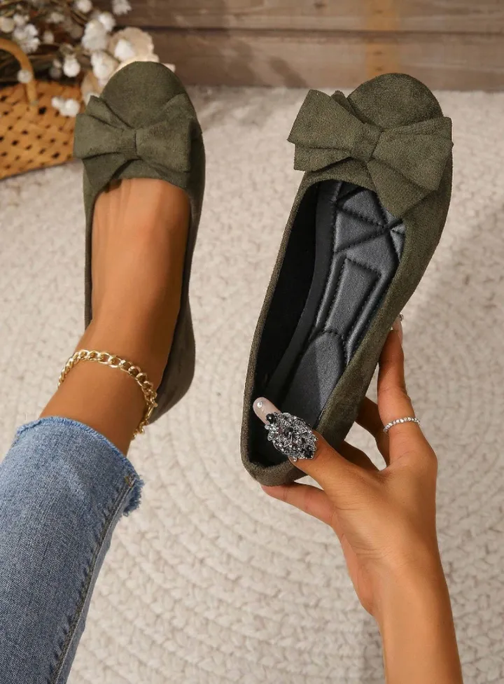 Sylis | Elegant Casual Bow Detail Flats for Women