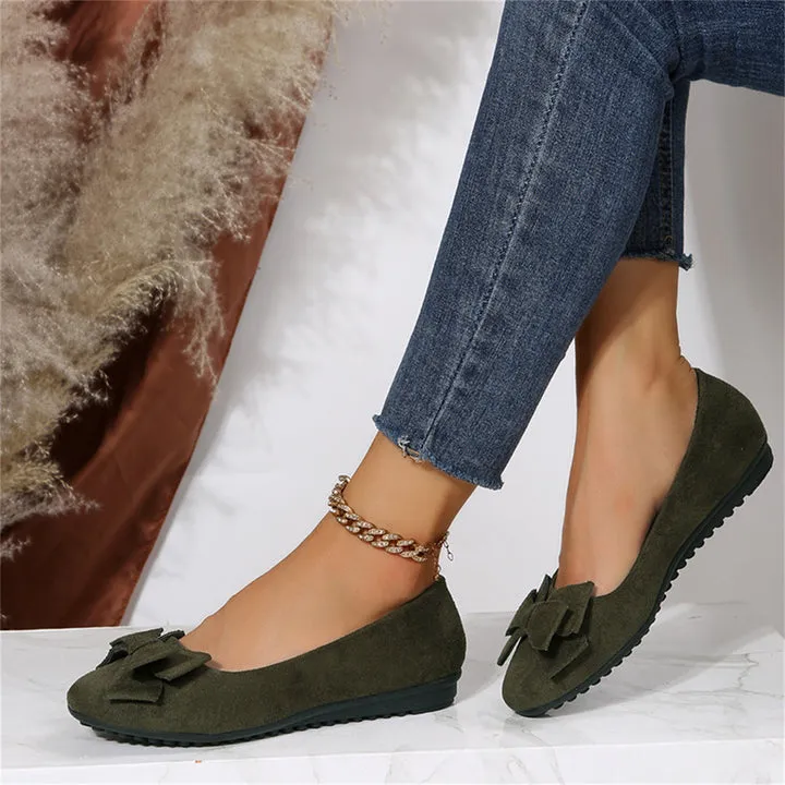 Sylis | Elegant Casual Bow Detail Flats for Women