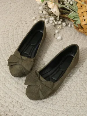 Sylis | Elegant Casual Bow Detail Flats for Women