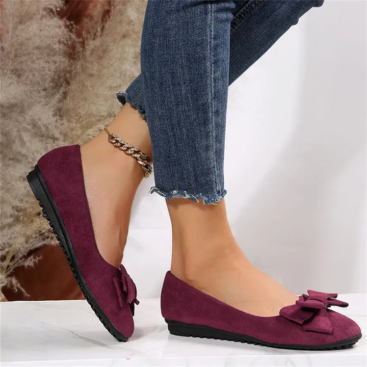 Sylis | Elegant Casual Bow Detail Flats for Women