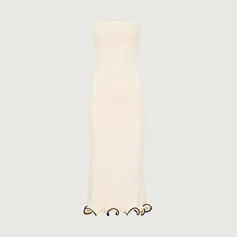 TARUXY Autumn New Knitted Mini Dress For Women Elegant Slim Fit