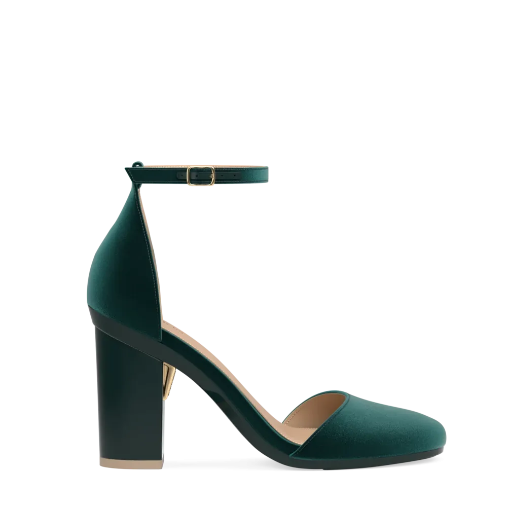 The Jocelyn - Forest Velvet 4 Block