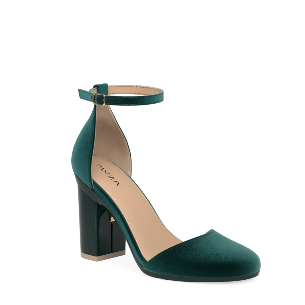 The Jocelyn - Forest Velvet 4 Block