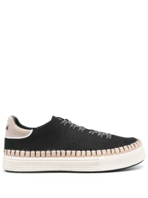 Women's Telma Cotton Sneaker In Black