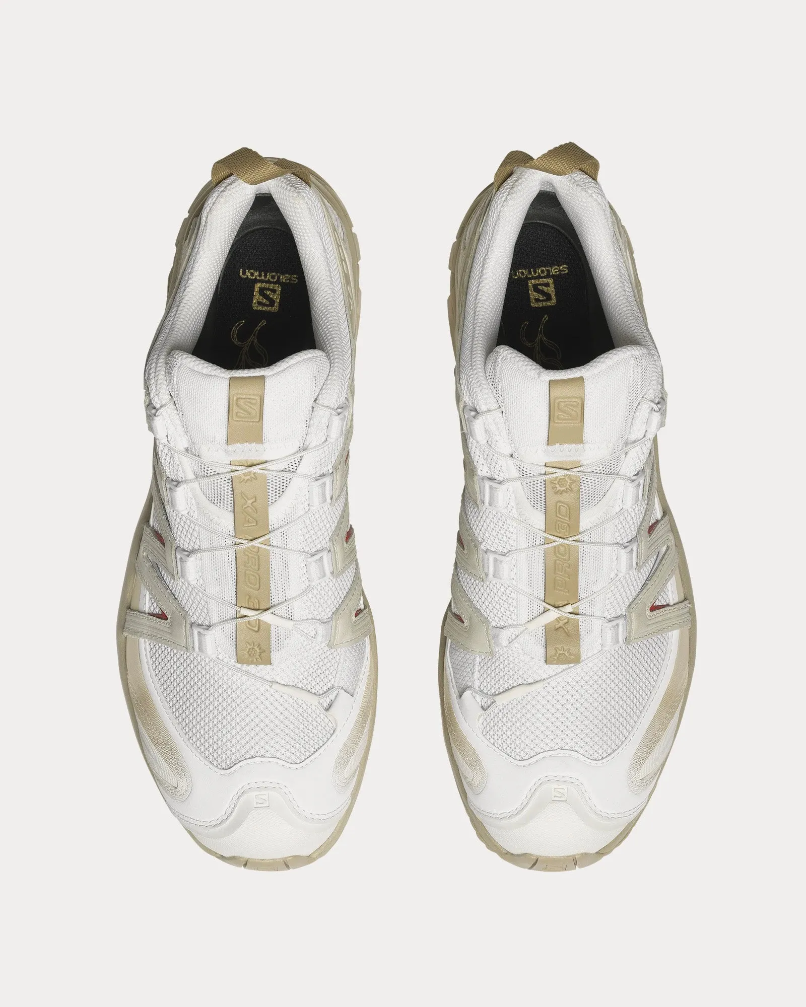 XA Pro 3D 'La Yaute' White / White Pepper / High Risk Red Low Top Sneakers