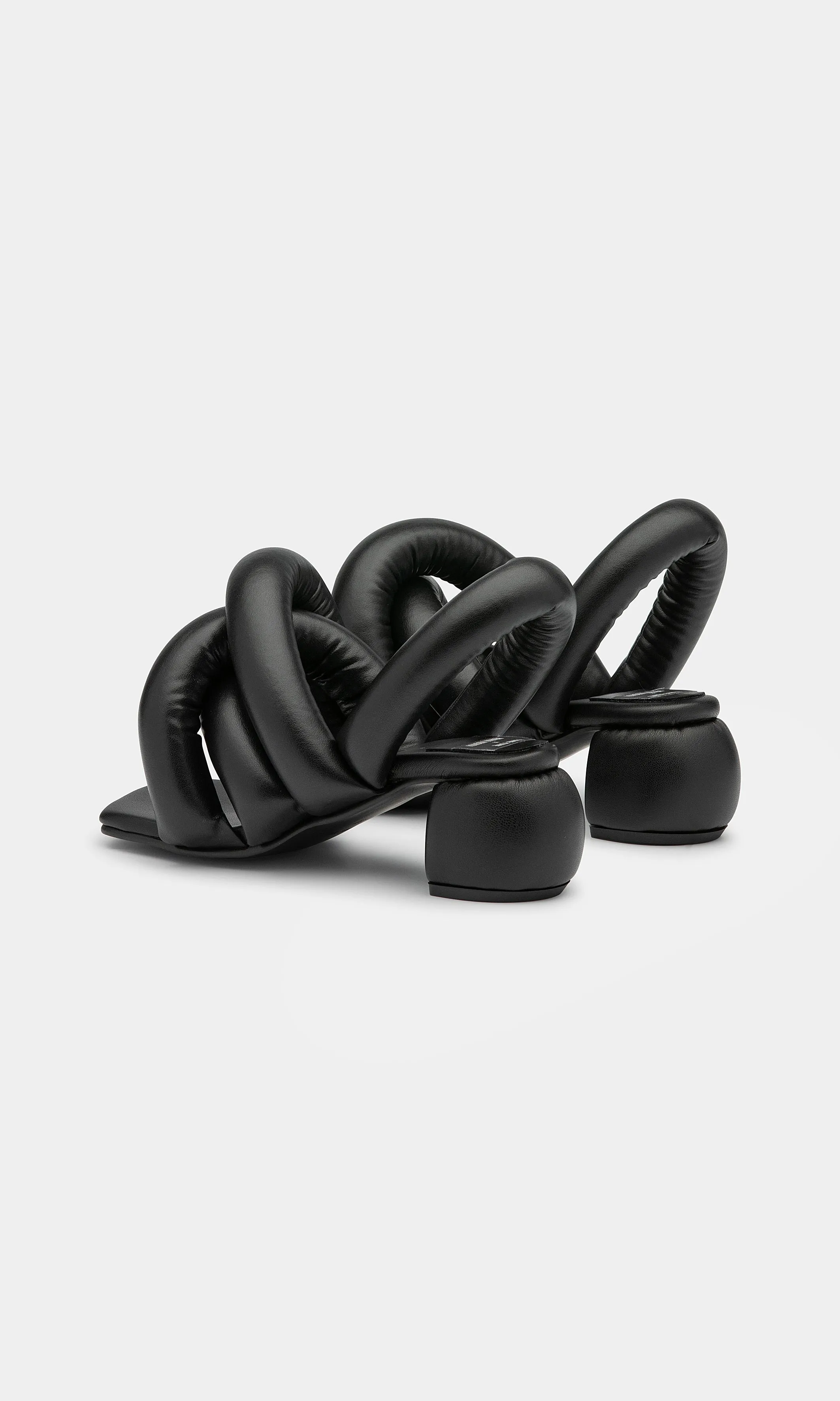 YUME YUME x HENRIK VIBSKOV -  Black SAUSAGE HEEL