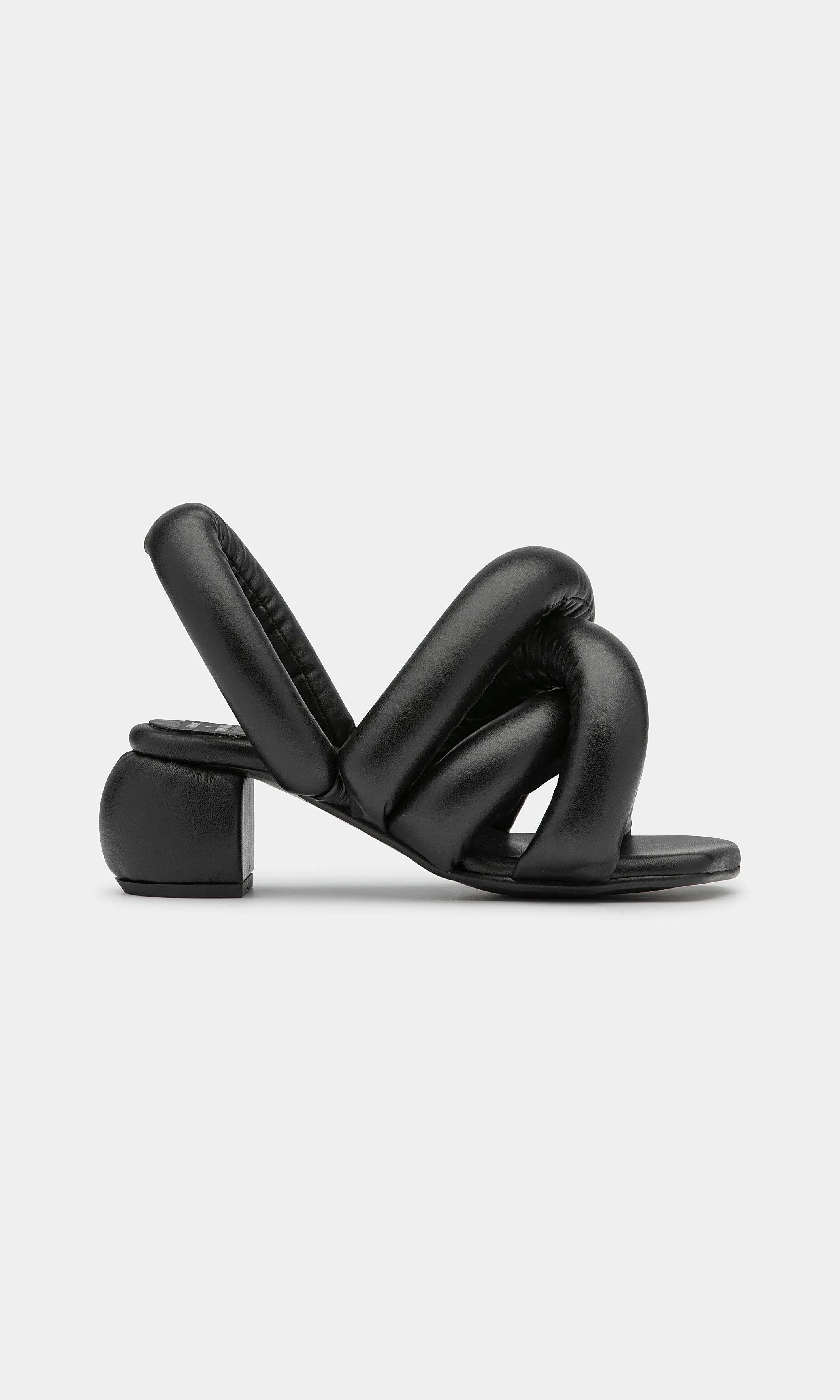 YUME YUME x HENRIK VIBSKOV -  Black SAUSAGE HEEL